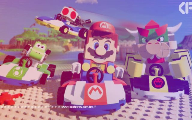 Lego Mario Kart - Super Mario - Blog Farofeiros