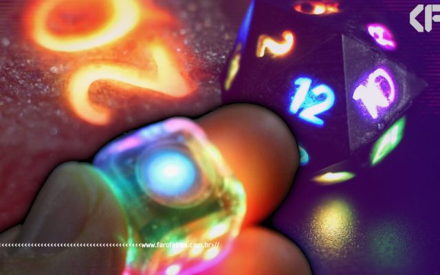 Dados de RPG eletrônicos - Colecionismo - Blog Farofeiros