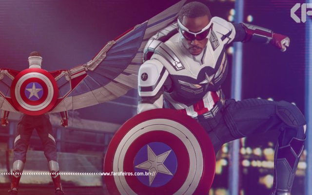 Novo Capitão América da Hot Toys de Falcão e o Soldado Invernal - Marvel Studios - Blog Farofeiros