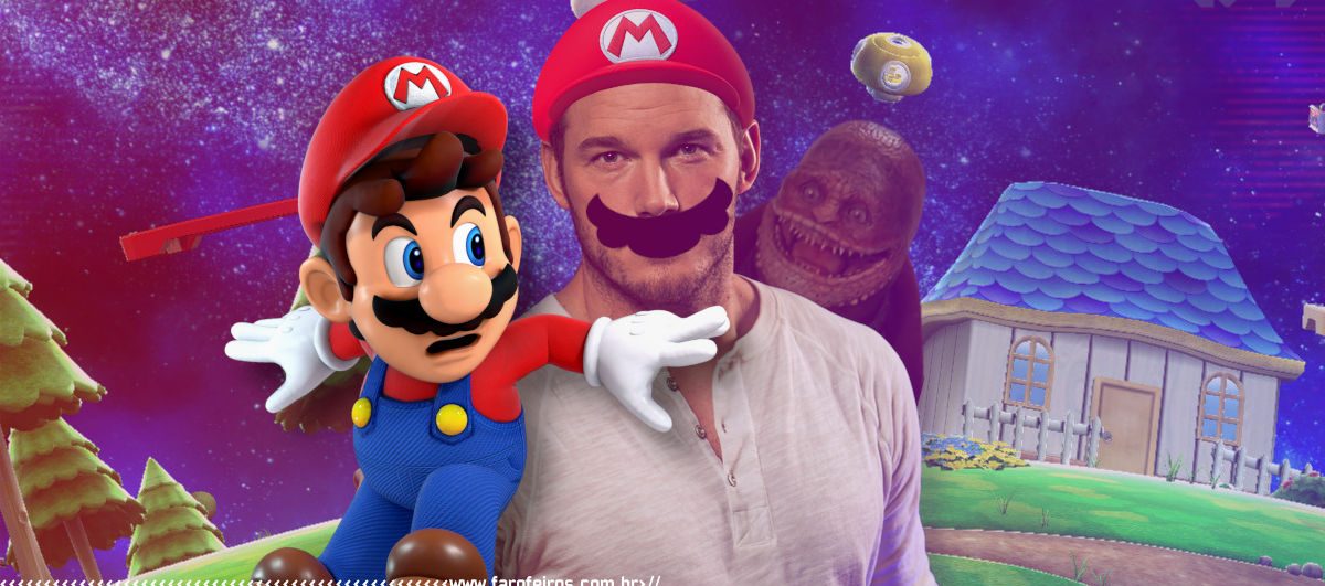 Filme do Super Mario sem o Super Mario - Chris Pratt - Nintendo - Blog Farofeiros