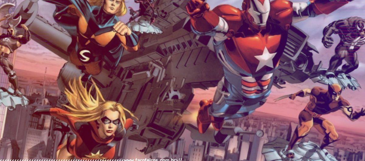 Vingadores Sombrios de Norman Osborn - Marvel Comics - Dark Avengers - www.farofeiros.com.br