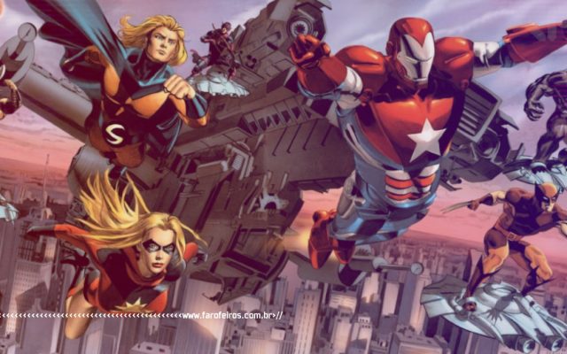 Vingadores Sombrios de Norman Osborn - Marvel Comics - Dark Avengers - www.farofeiros.com.br