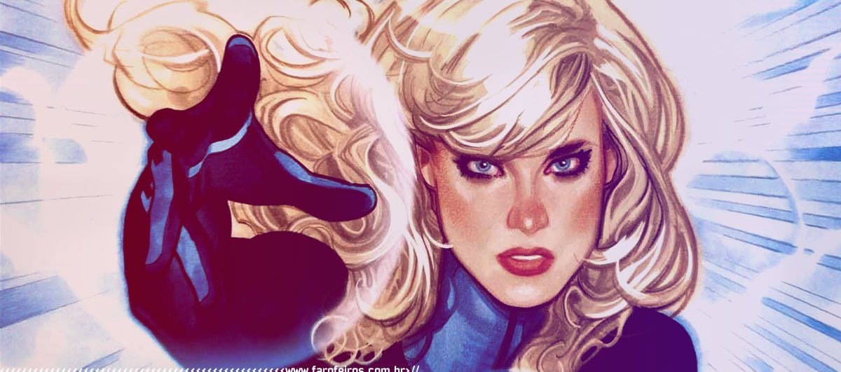 Mulher Invisível - Marvel Comics - www.farofeiros.com.br