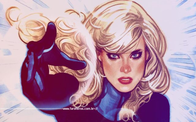 Mulher Invisível - Marvel Comics - www.farofeiros.com.br