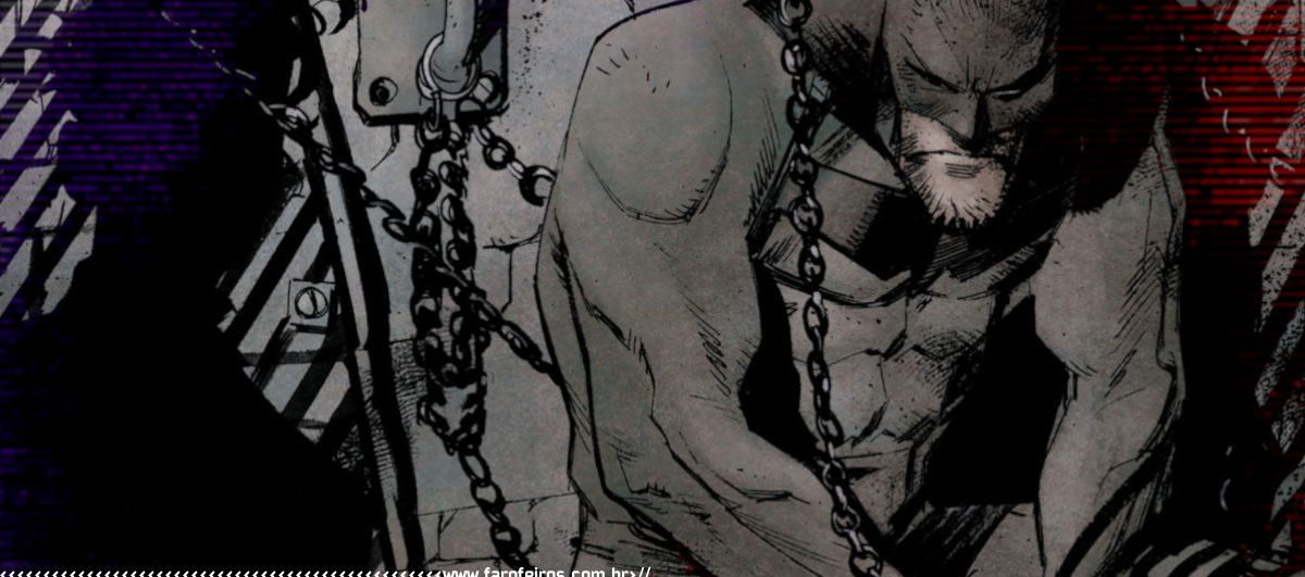 Batman preso - White Knight - www.farofeiros.com.br