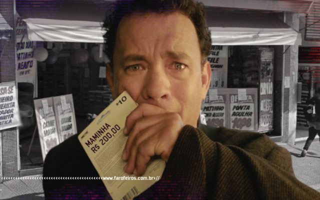 Que saudade do Brasil - Tom Hanks triste - www.farofeiros.com.br