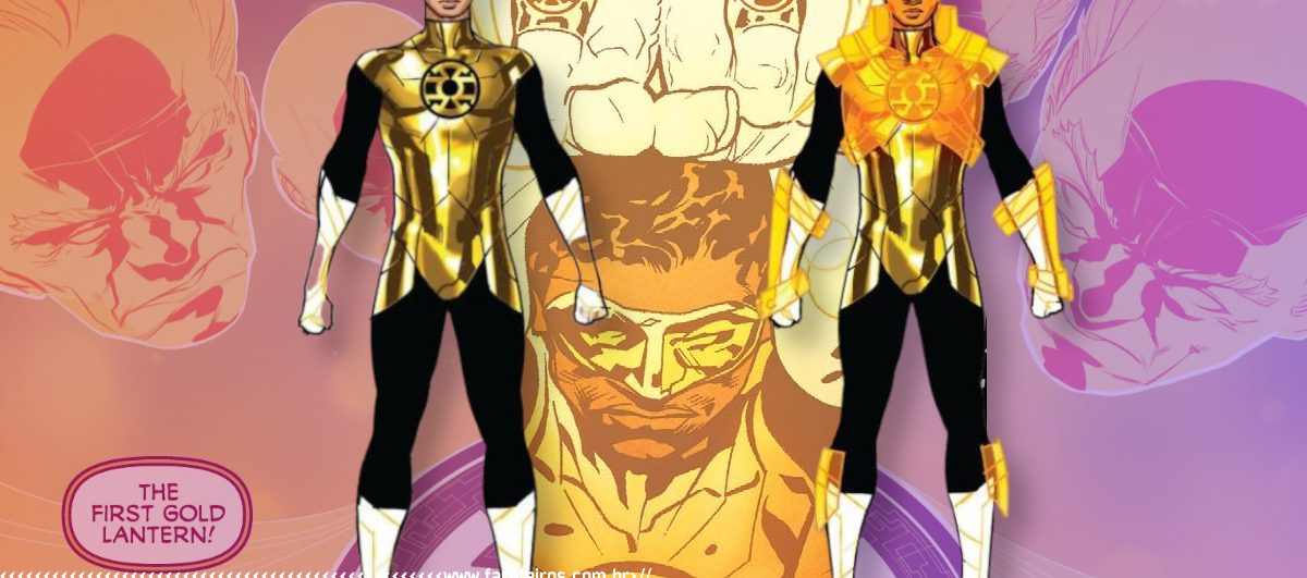 Lanterna Dourado - DC Comics - Capa - www.farofeiros.com.br