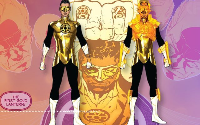 Lanterna Dourado - DC Comics - Capa - www.farofeiros.com.br