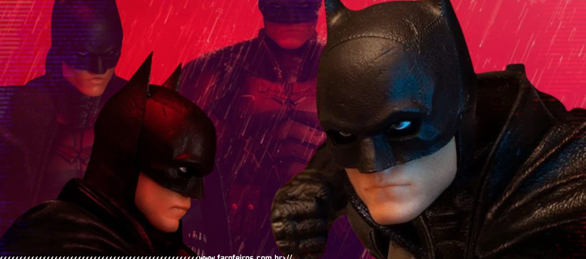 The Batman - Robert Pattinson - Mezco Toyz - DC Comics - www.farofeiros.com.br