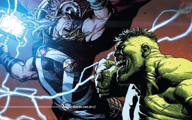 Banner de Guerra - Hulk Vs Thor - CAPA - Blog Farofeiros