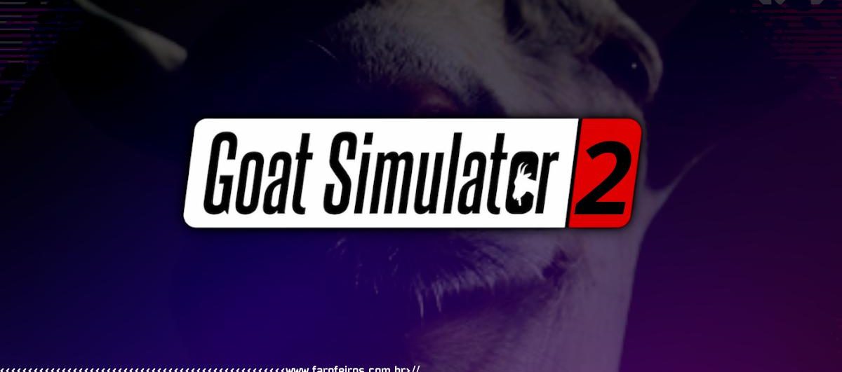 Goat Simulator 2 logo - Blog Farofeiros