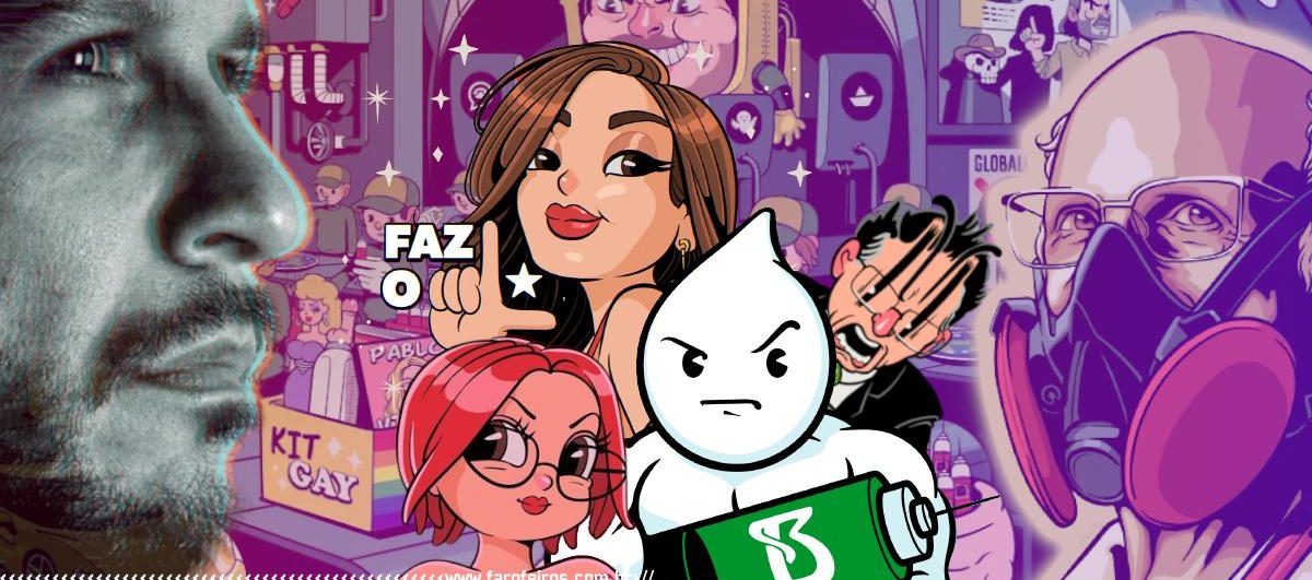 A arte de Cris Vector - Blog Farofeiros - CAPA
