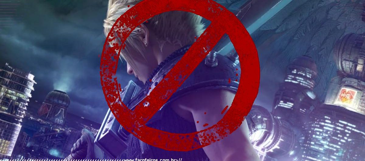 Estatuto do Desespadamento - Cloud - Final Fantasy VII Remake - Blog Farofeiros