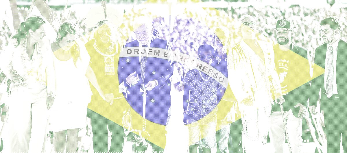 Não acabou - Ordem e Progresso - Lula na posse - Blog Farofeiros