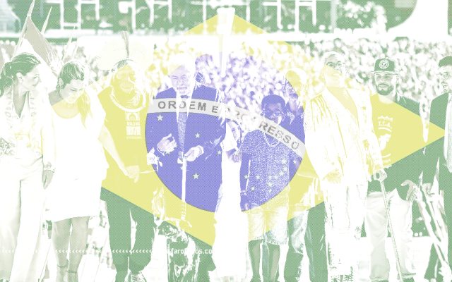 Não acabou - Ordem e Progresso - Lula na posse - Blog Farofeiros