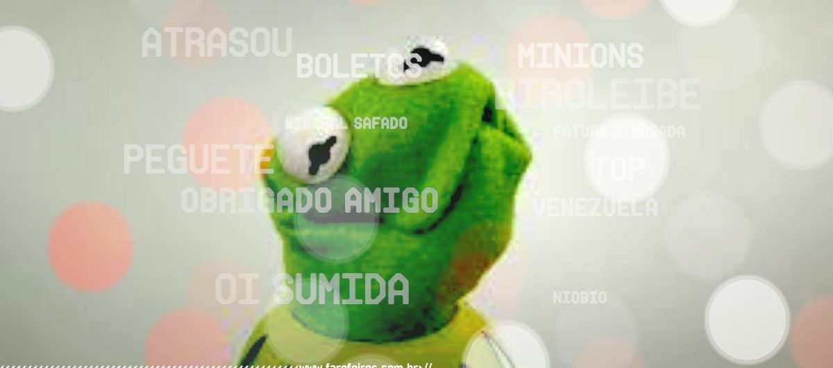 Como socar alguém pela tela do celular - Caco o Sapo nervoso - 2 - Blog Farofeiros