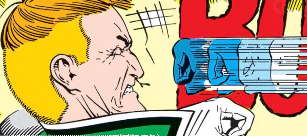 Gibi não é leitura - Guy Gardner - Liga da Justiça Internacional - Blog Farofeiros