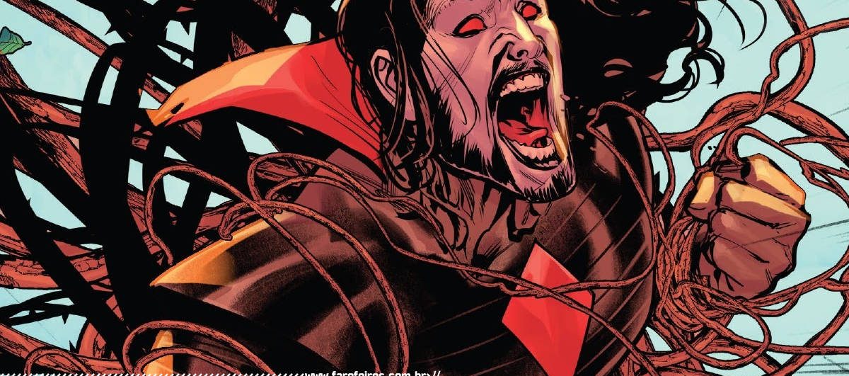 Sinistro gritando - O final de Pecados de Sinistro - X-Men - Marvel Comics - Blog Farofeiros