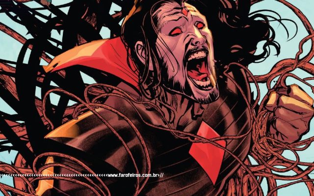 Sinistro gritando - O final de Pecados de Sinistro - X-Men - Marvel Comics - Blog Farofeiros