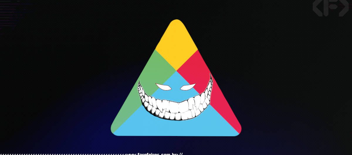 Tem games racistas na Google Play - Evil Google Play logo - Blog Farofeiros
