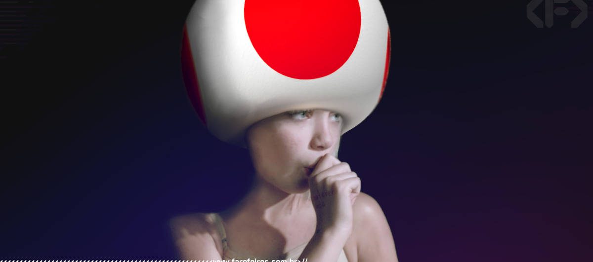Toad cantando Chandelier da Sia - Blog Farofeiros