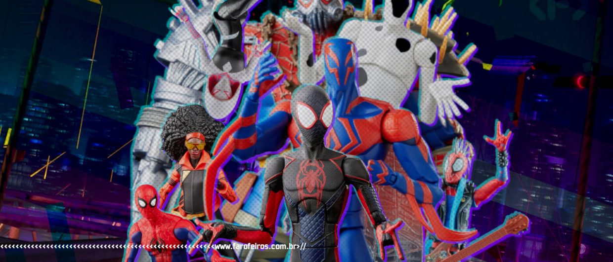 Bonecos de Aranhaverso 2 - Homem Aranha Através do Aranhaverso - Blog Farofeiros