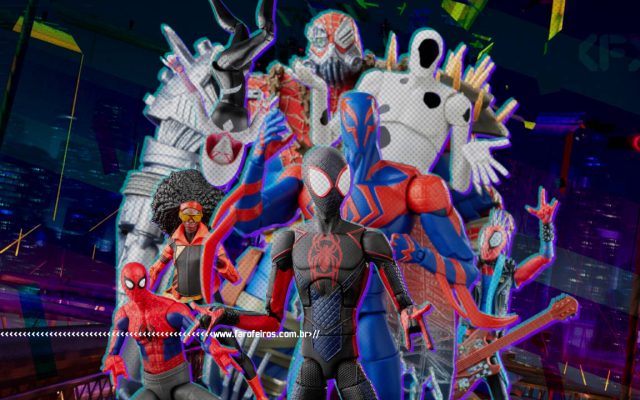 Bonecos de Aranhaverso 2 - Homem Aranha Através do Aranhaverso - Blog Farofeiros