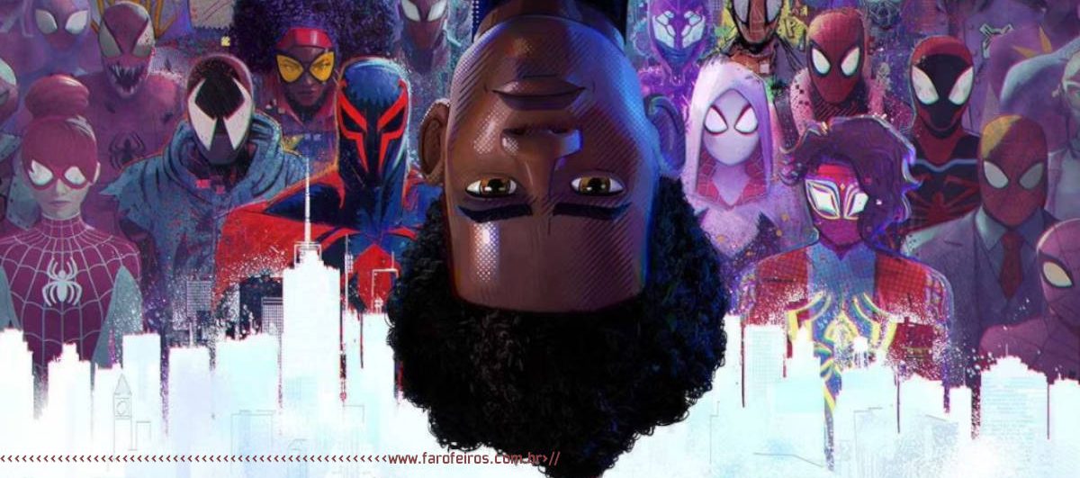 Homem Aranha Através do Aranhaverso - Poster - Blog Farofeiros