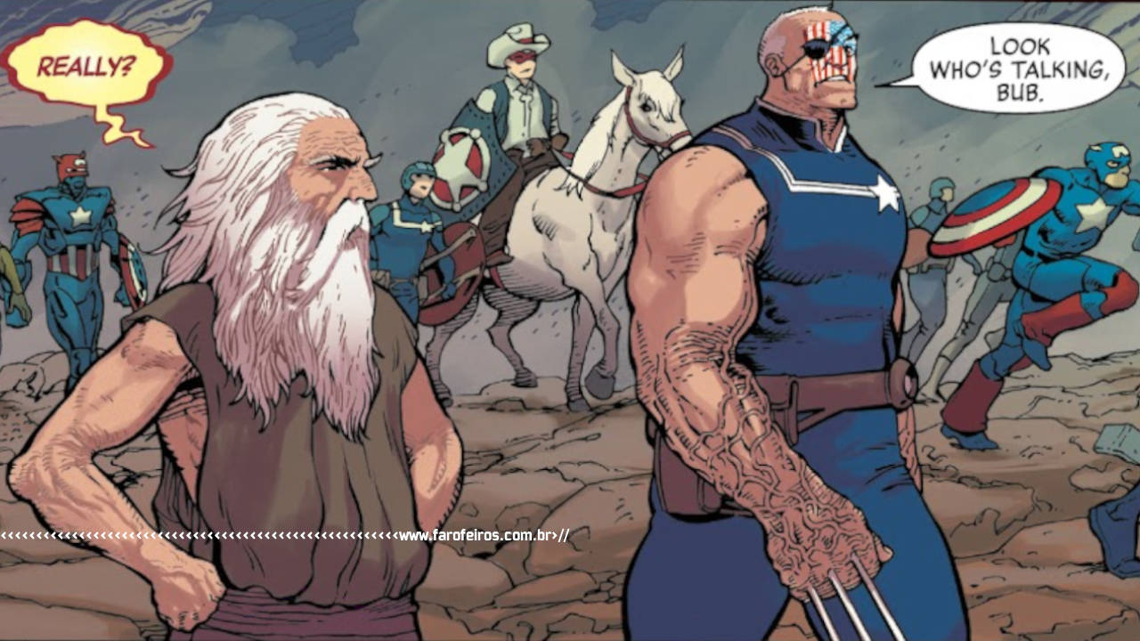 Wolverine Fênix Velho e Wolverine América - Avengers Forever #13 - Blog Farofeiros