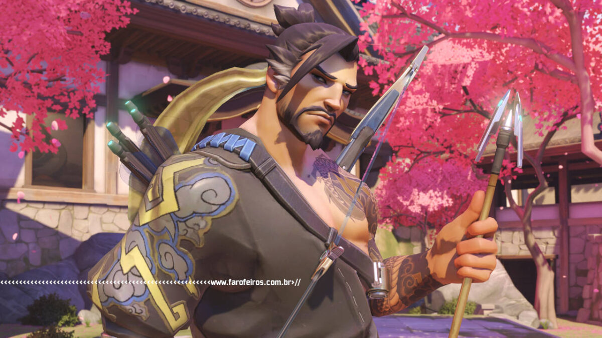 Eu não termino os jogos que começo - Hanzo de Overwatch - Blog Farofeiros