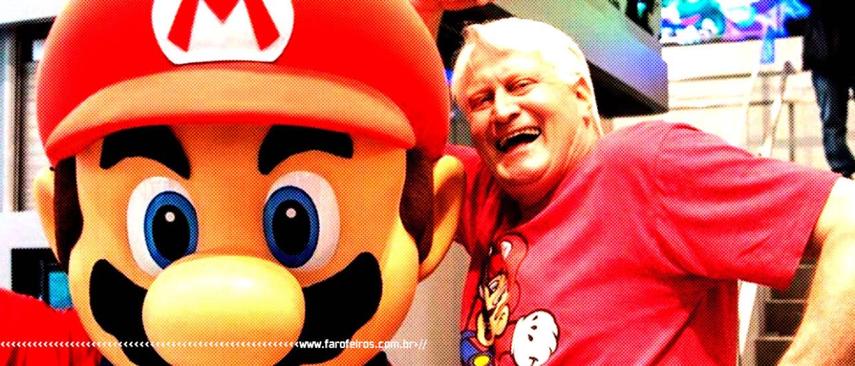 Quem vai dublar o Super Mario agora - Charles Martinet - Nintendo - Blog Farofeiros