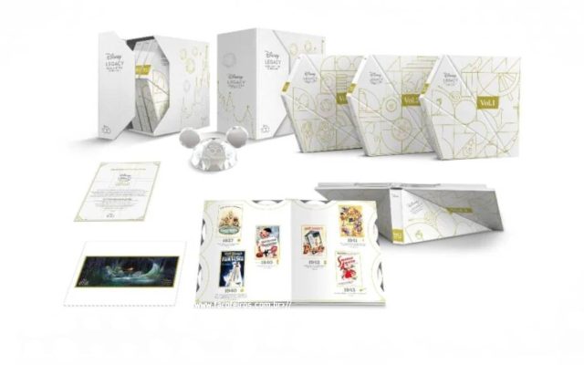 Caixa com 100 blu-rays da Disney - 100 anos da Disney - BLOG FAROFEIROS
