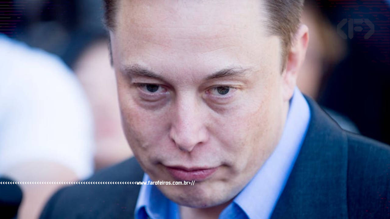 Elon Musk triste - Twitter - BLOG FAROFEIROS