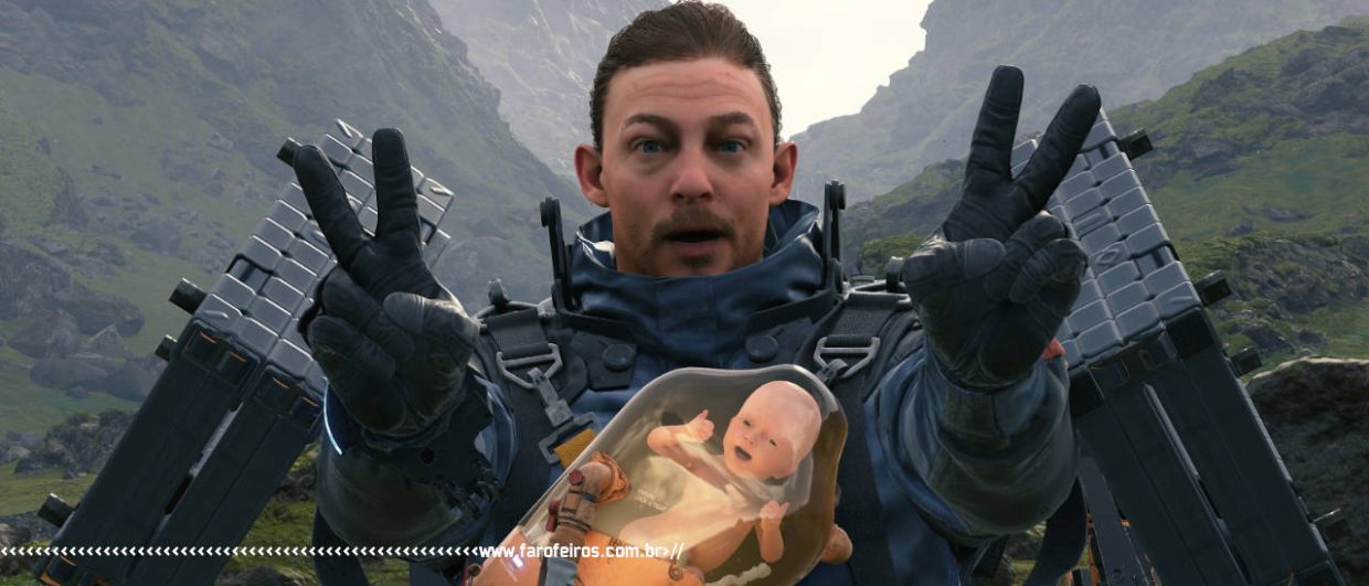 O que esperar do filme de Death Stranding - Norman Reedus em computação gráfica - BLOG FAROFEIROS