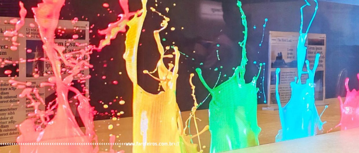 Veja a primeira tela de MicroLED transparente da Samsung - BLOG FAROFEIROS