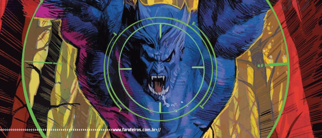 Fera do passado contra o Fera do presente - X-Force #48 - Marvel Comics - 1 - BLOG FAROFEIROS