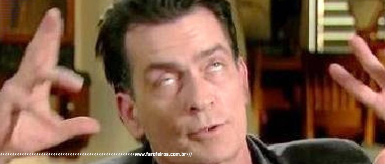 Sem energia - Charlie Sheen - BLOG FAROFEIROS