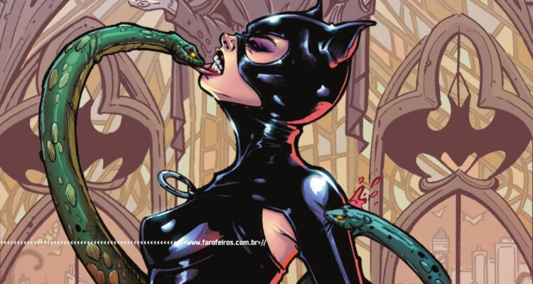 Cobra na boca da Mulher Gato - Knight Terrors - Catwoman #1 - Outra Semana nos Quadrinhos #36 - Blog Farofeiros