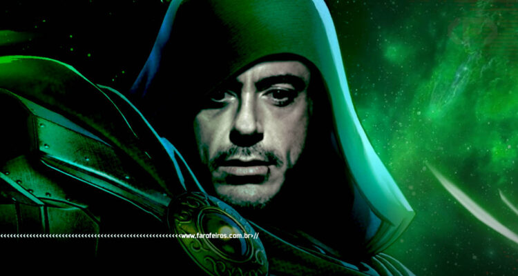 Montagem Doutor Destino como Robert Downey Jr