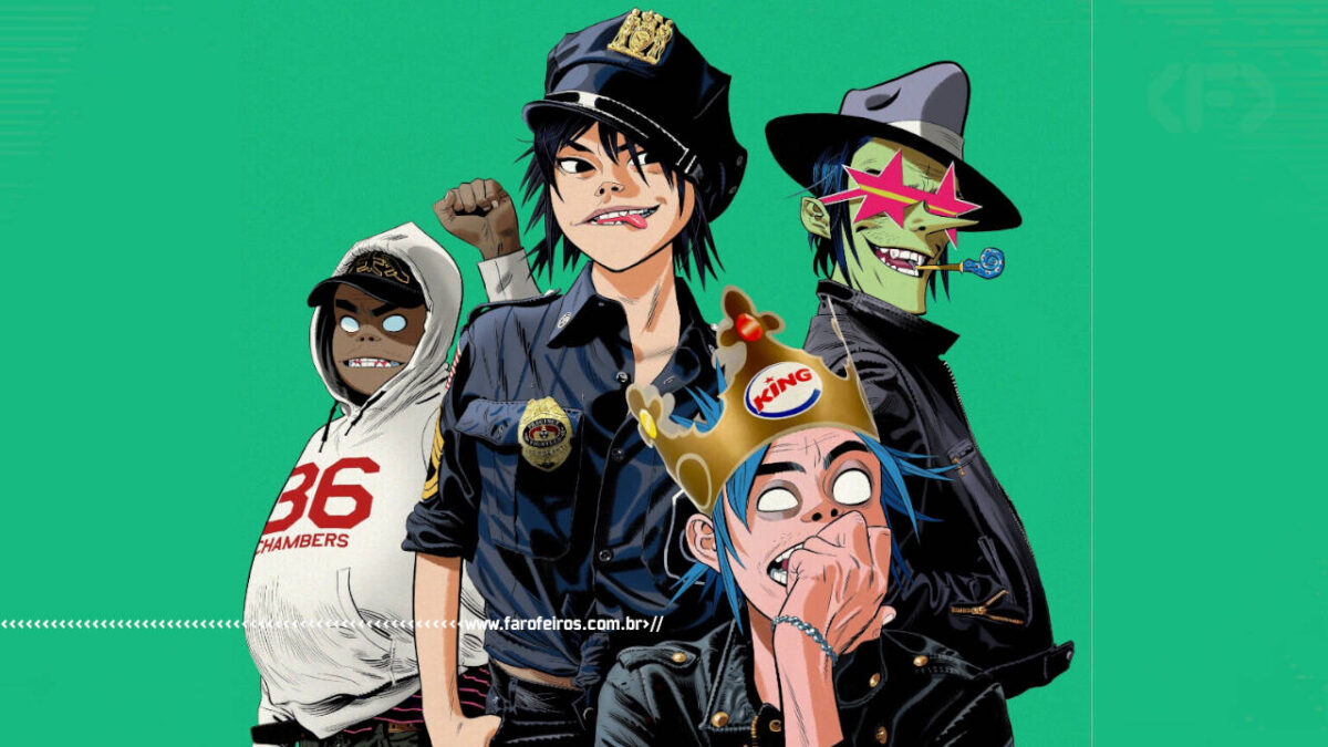 Sou imperfeito - Gorillaz - BLOG FAROFEIROS