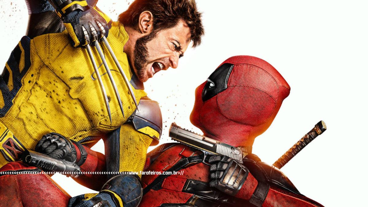 Deadpool e Wolverine brigando - Filme