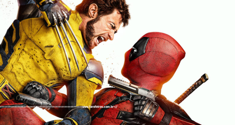 Deadpool e Wolverine brigando - Filme