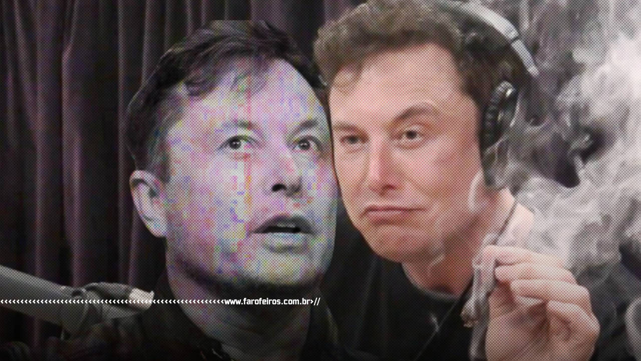 Ninguém gosta de você - elon musk fumando assustado - blog FAROFEIROS