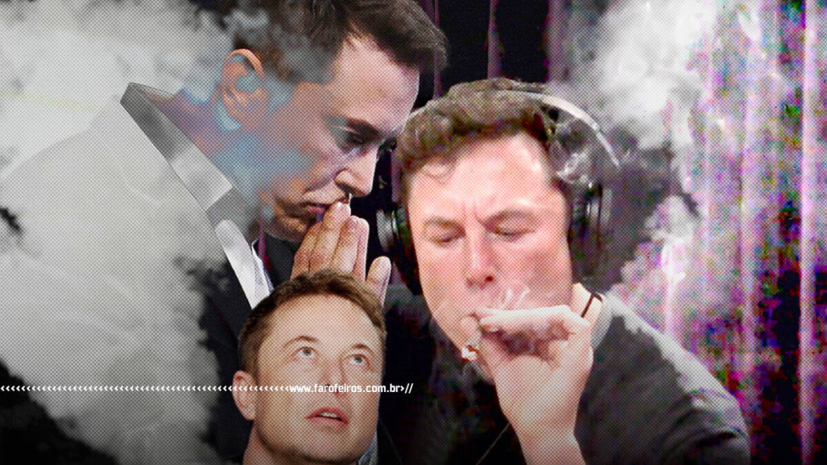 Ninguém gosta de você - elon musk fumando - blog FAROFEIROS