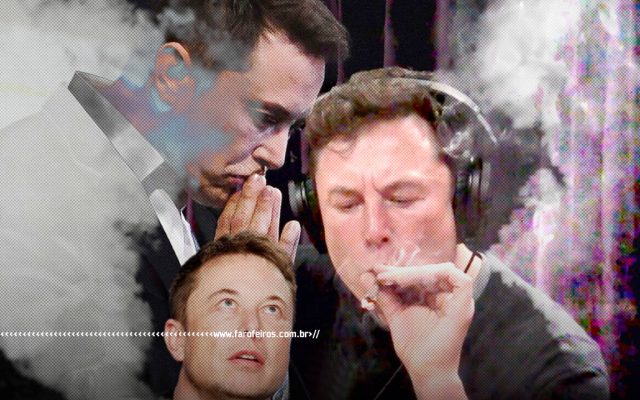 Ninguém gosta de você - elon musk fumando - blog FAROFEIROS