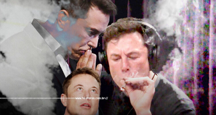 Ninguém gosta de você - elon musk fumando - blog FAROFEIROS