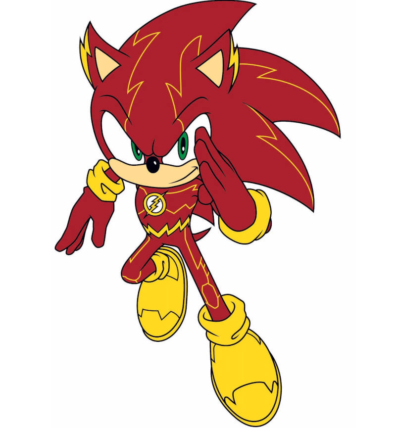 Sonic como Flash - Blog FAROFEIROS