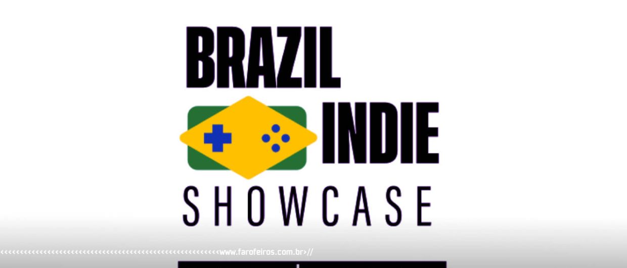 Logo Brazil Indie Showcase - Outubro 2024 - Games - blog FAROFEIROS
