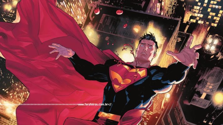 Superman caindo ferido - O final de Absolute Power - DC Comics - blog FAROFEIROS