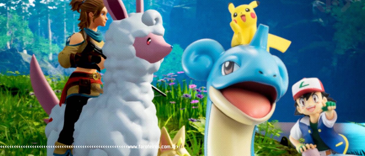 Palworld mostra o pau - Pals ee Pokemons se entre olham - BLOG FAROFEIROS